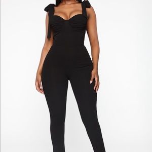 black classy jumpsuit